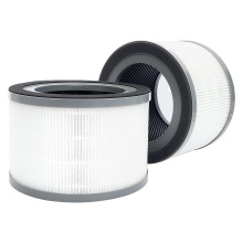 High Efficiency Cylindrical HEPA Filter Replacement for Air Purifier